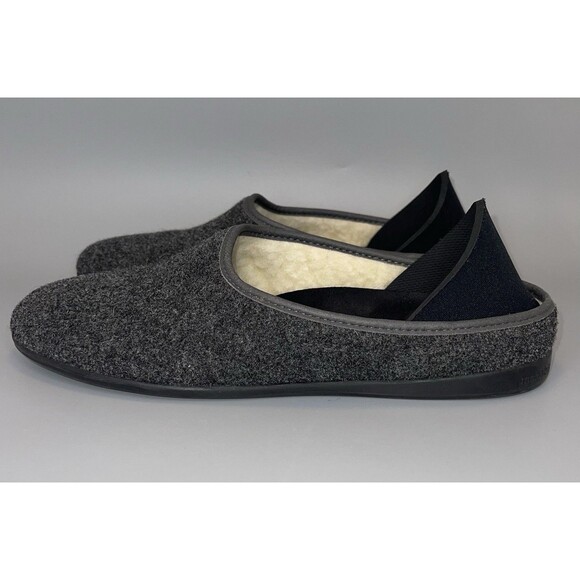 MAHABIS Classic Wool  Slippers Unisex Mens 9.5-10 Womens 11.5-12 Dark Gray main image 12